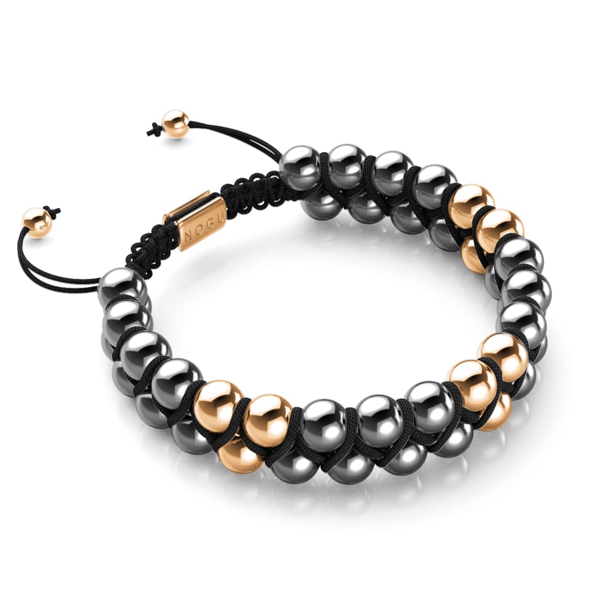 Or | Hématite | Bracelet Vitalité